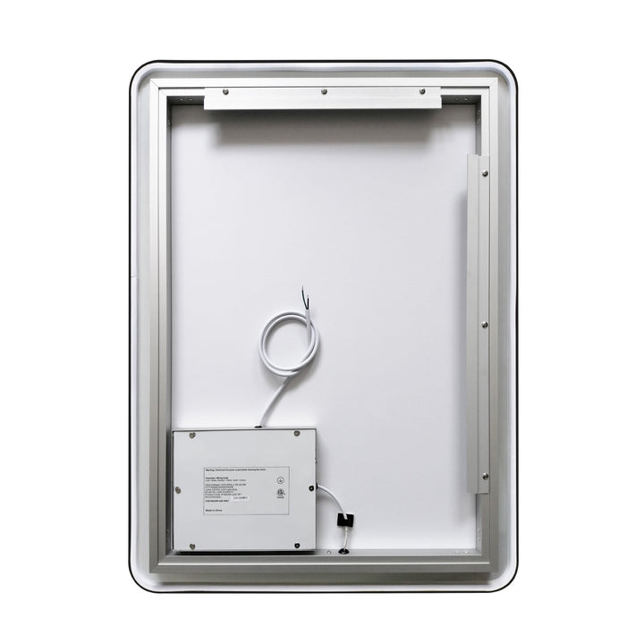 Vinnova 24'' Rectangle LED Lighted Accent Bathroom/Vanity Wall Mirror
