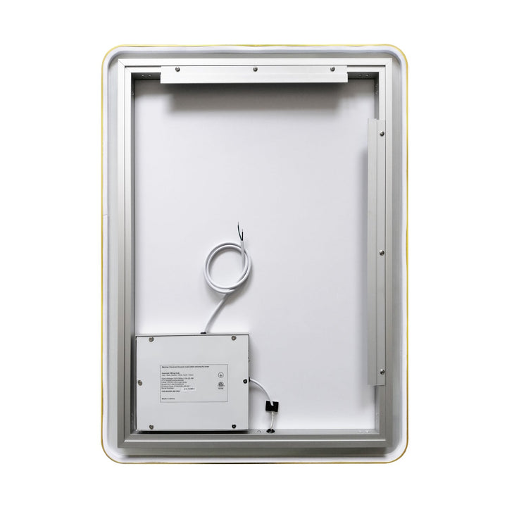 Vinnova 24'' Rectangle LED Lighted Accent Bathroom/Vanity Wall Mirror
