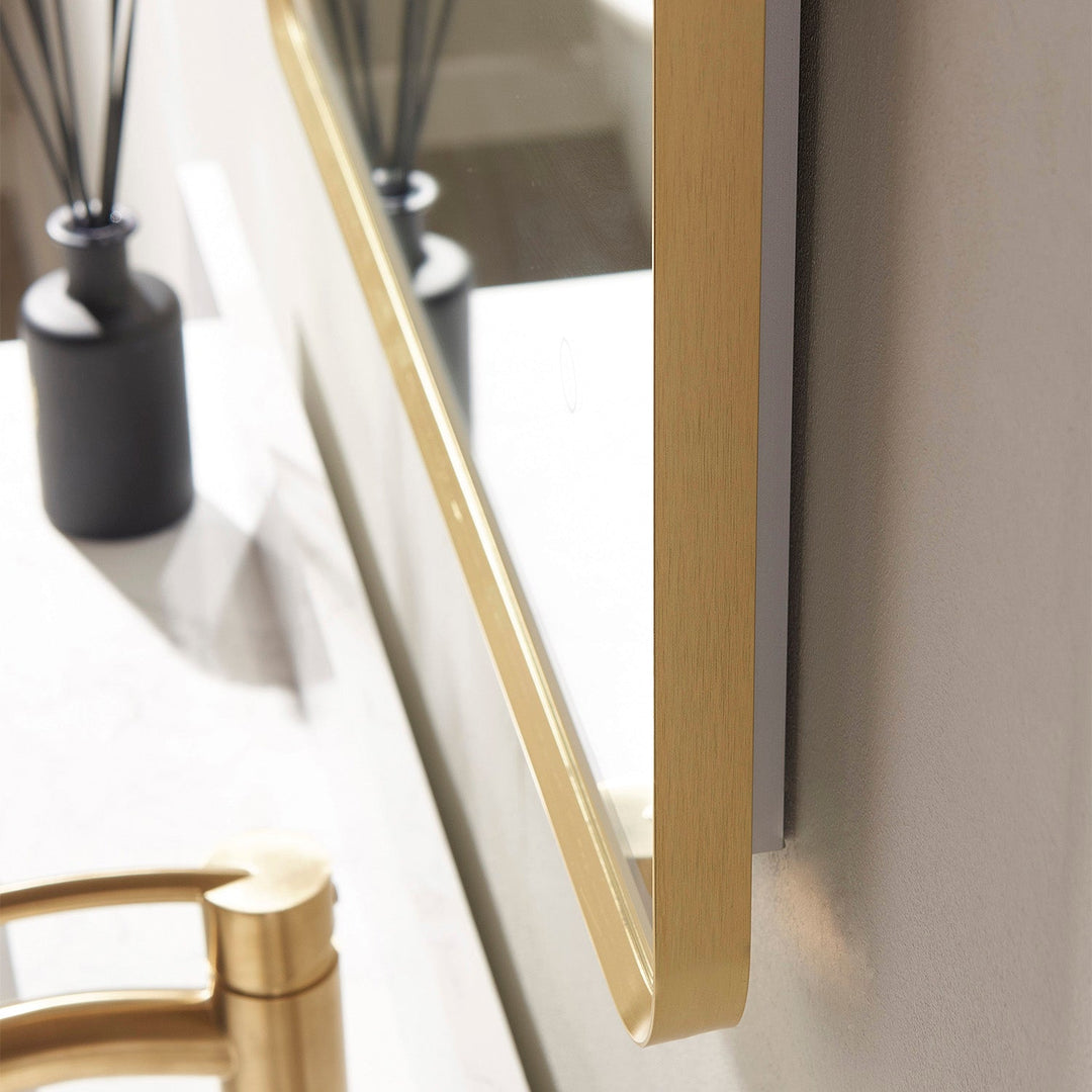 Vinnova 24'' Rectangle LED Lighted Accent Bathroom/Vanity Wall Mirror