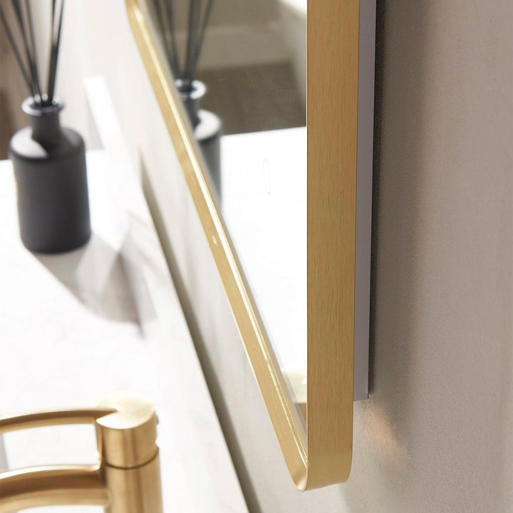 Vinnova 24'' Rectangle LED Lighted Accent Bathroom/Vanity Wall Mirror