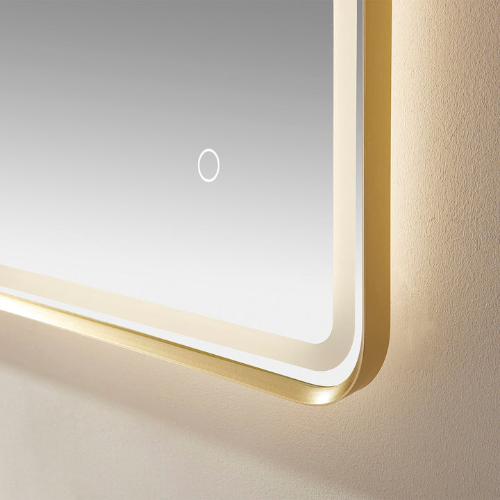 Vinnova 24'' Rectangle LED Lighted Accent Bathroom/Vanity Wall Mirror
