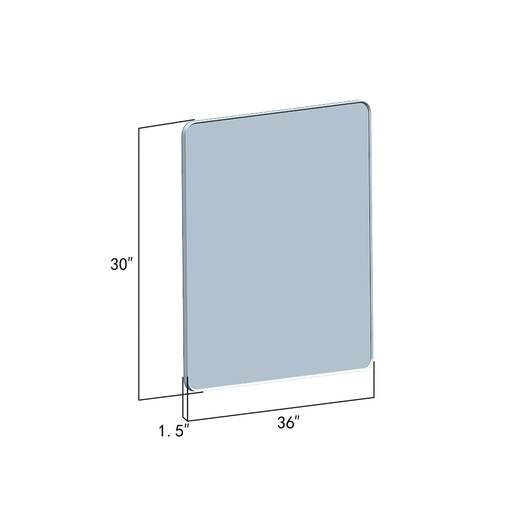 Vinnova 36'' Rectangle LED Lighted Accent Bathroom/Vanity Wall Mirror
