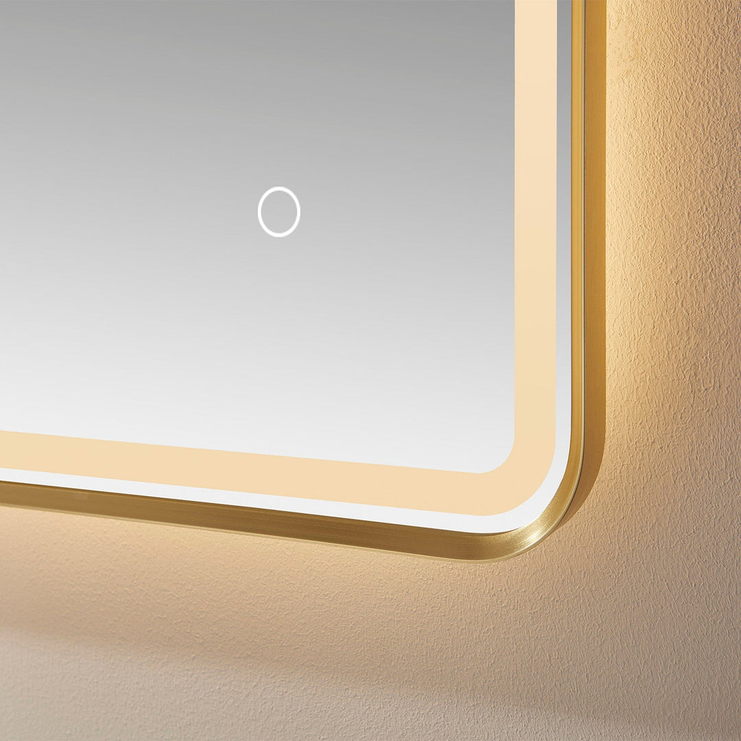 Vinnova 36'' Rectangle LED Lighted Accent Bathroom/Vanity Wall Mirror