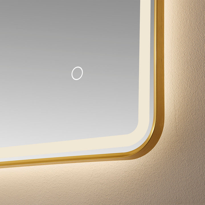 Vinnova 48'' Rectangle LED Lighted Accent Bathroom/Vanity Wall Mirror