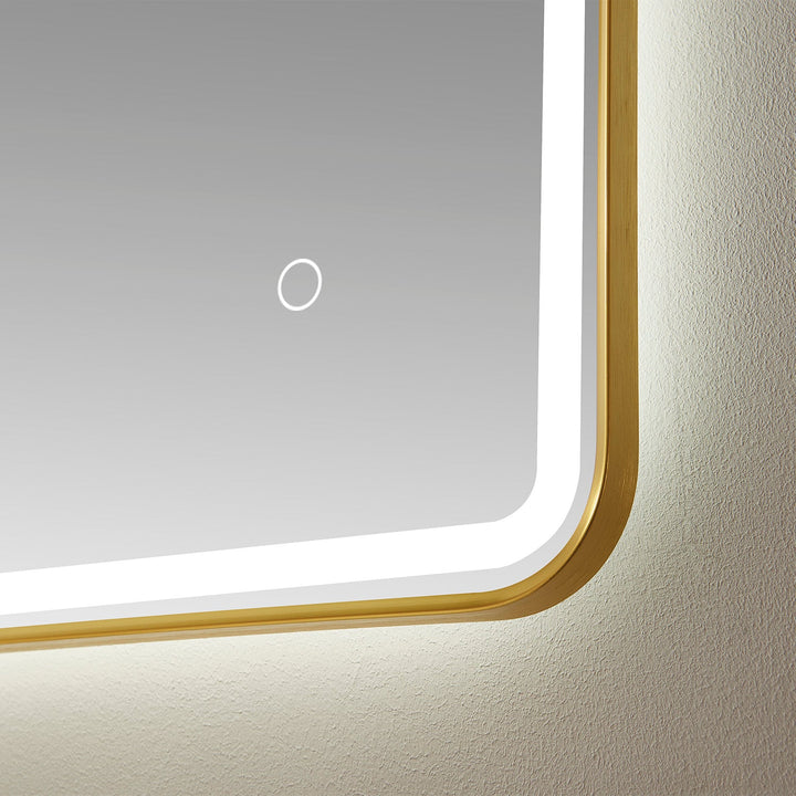 Vinnova 48'' Rectangle LED Lighted Accent Bathroom/Vanity Wall Mirror