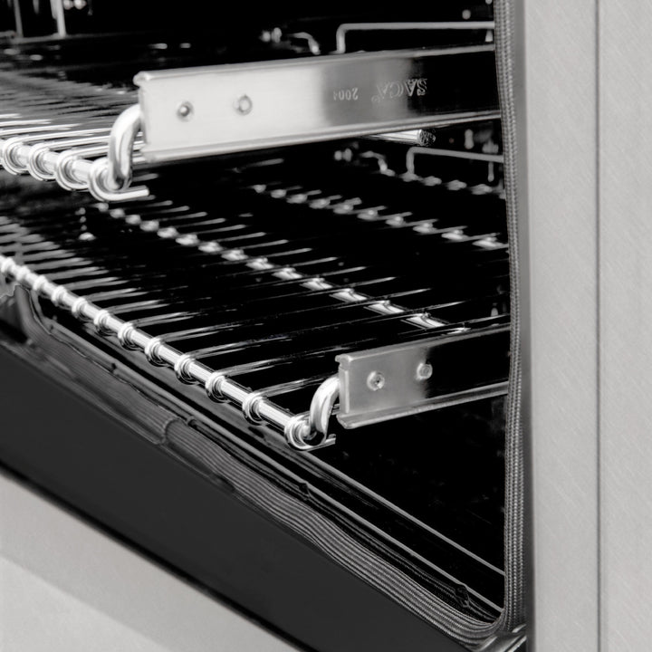 ZLINE 24" 2.8 cu. ft. Range with Gas Stove and Gas Oven in DuraSnow® Stainless Steel (RGS-24)