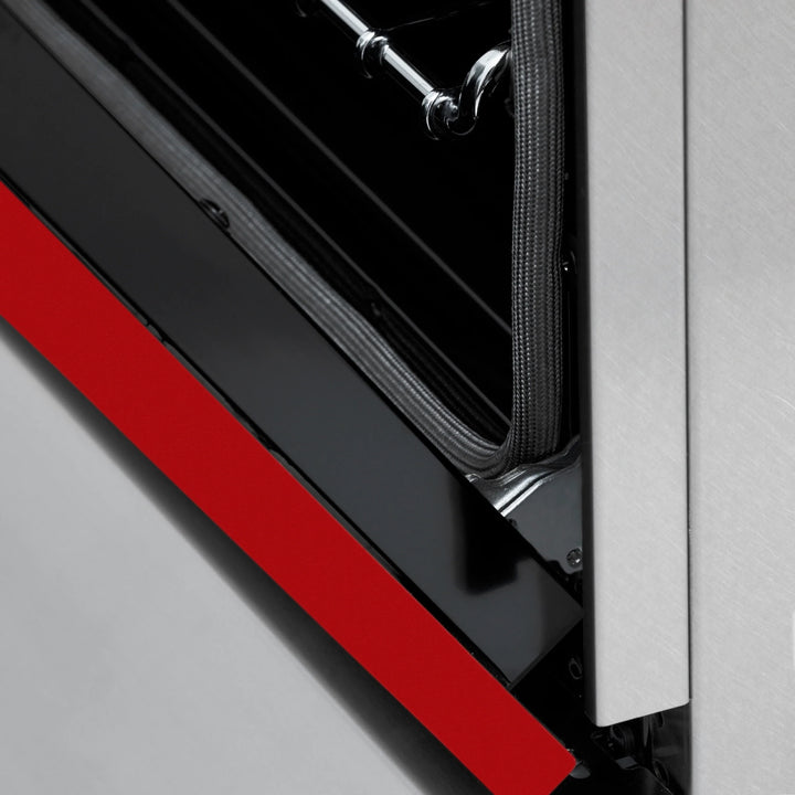 ZLINE 30" 4.0 cu. ft. Induction Range in DuraSnow with a 4 Element Stove and Electric Oven (RAINDS-30)