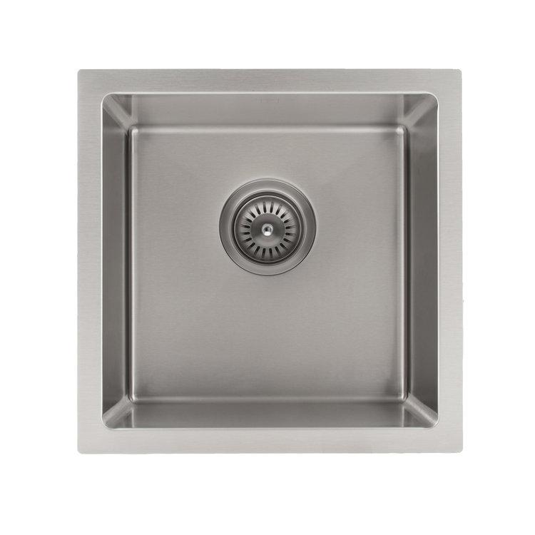 ZLINE Boreal 15 inch Undermount Single Bowl Bar Sink in DuraSnowv Stainless Steel (SUS-15S)